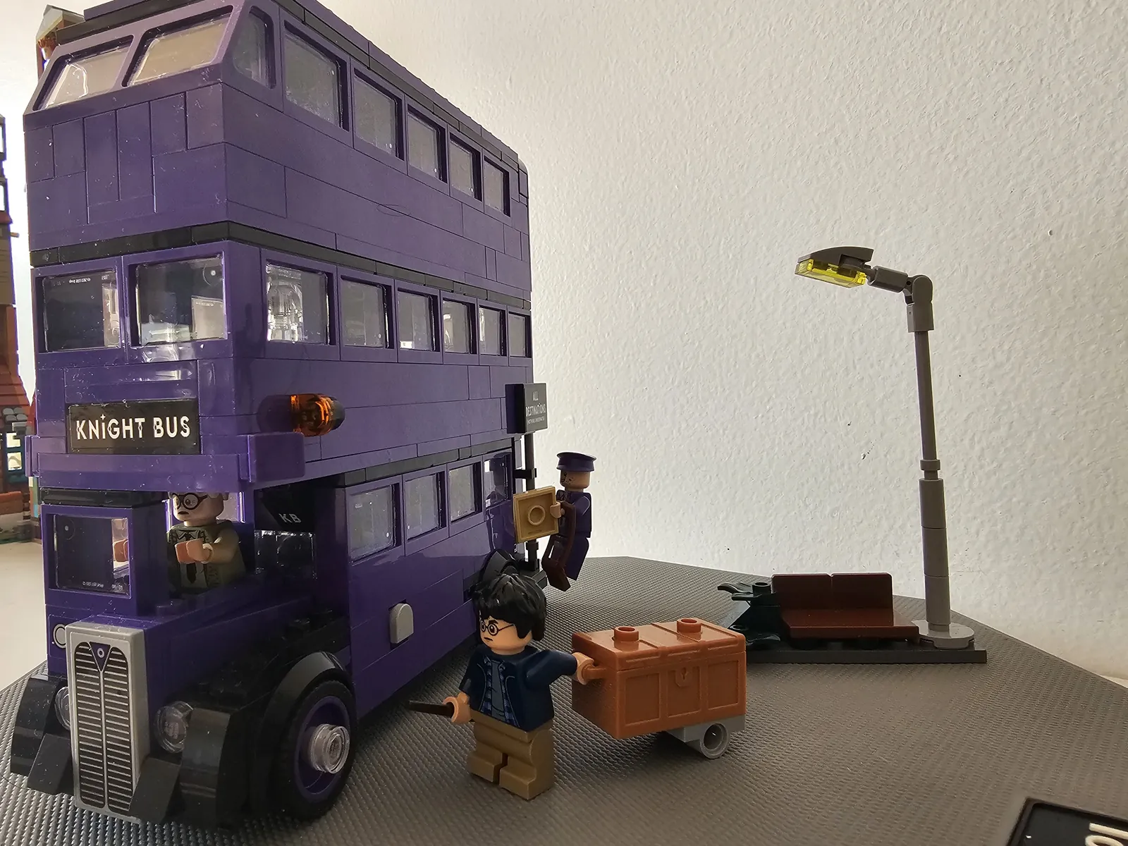 Completed LEGO Knight Bus Adventure build, photo 1