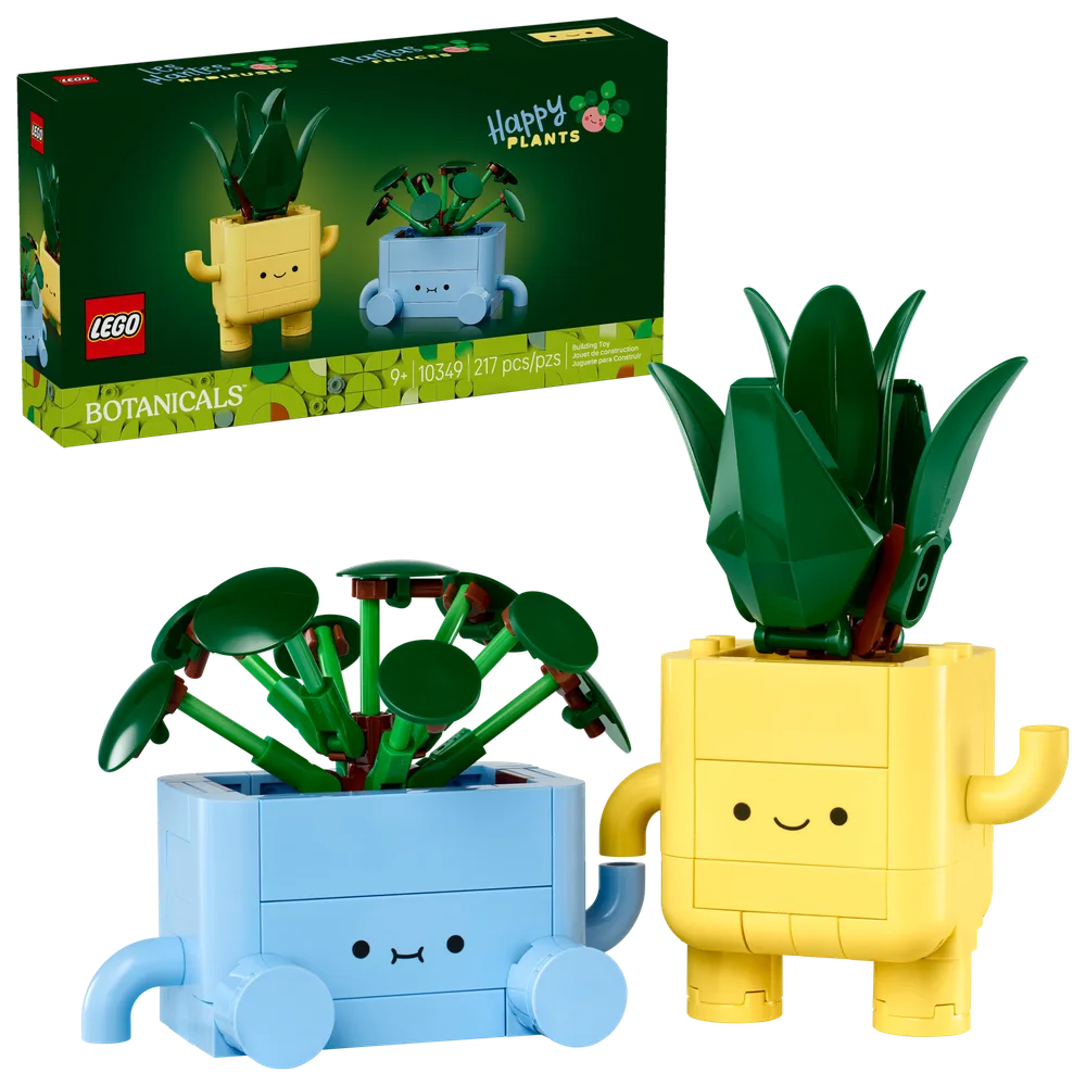 LEGO Botanicals Happy Plants set box